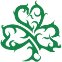 Shamrock MMA tribal shamrock logo